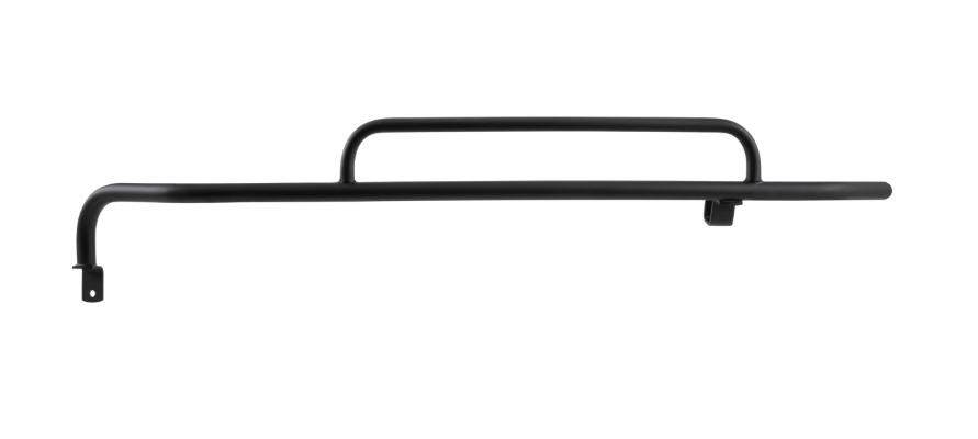 Crashbar zijafdekking achter voor Vespa GTS /GTS Super /GTV, 125-300ccm, zwart mat