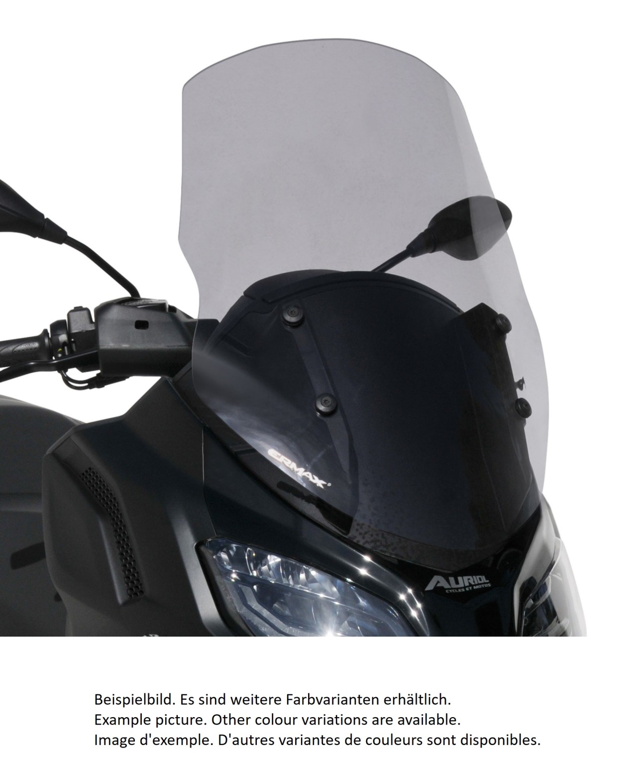 Windscherm ERMAX Touring voor Piaggio MP3 400 / 530 HPE (22-), getint