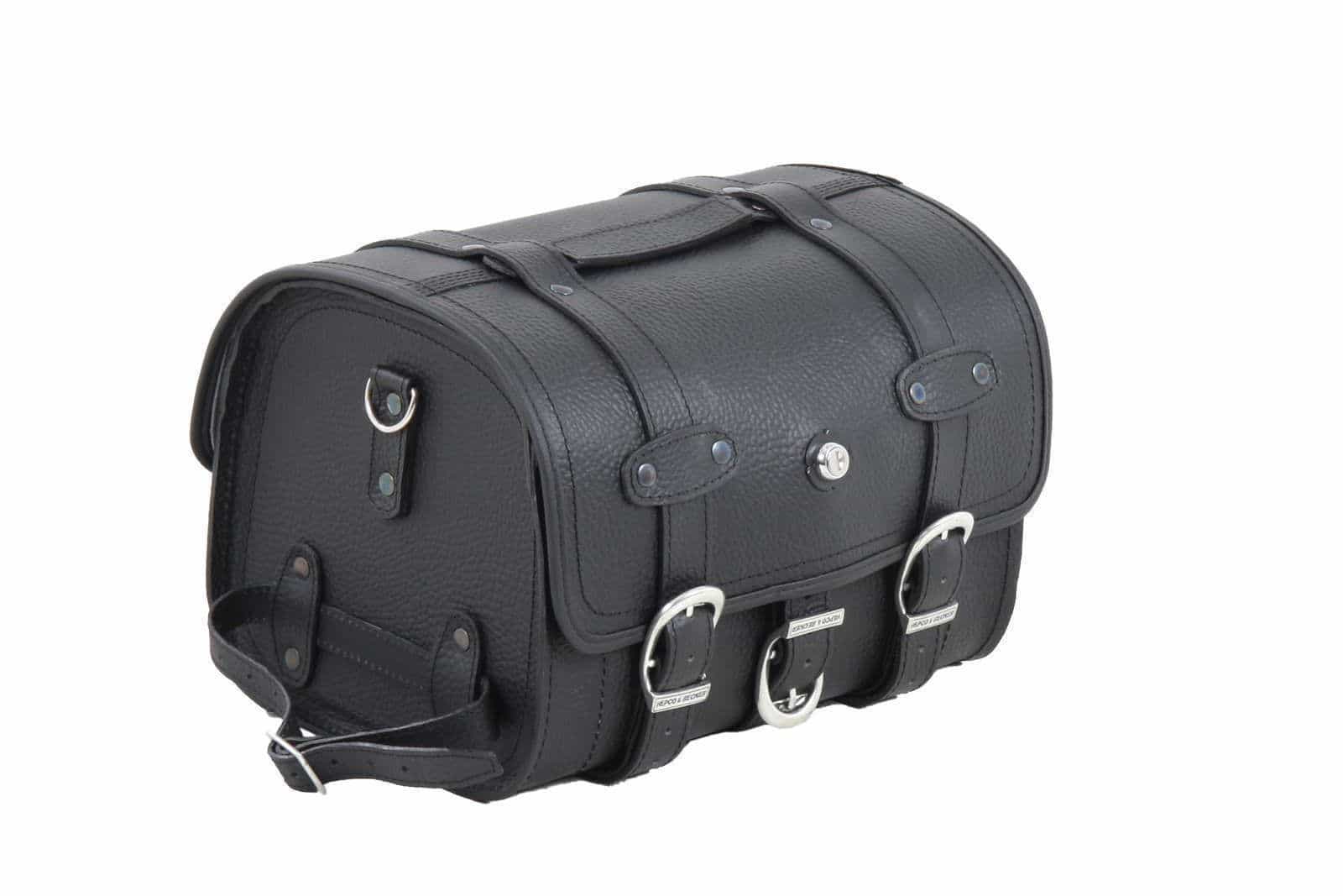 Leren handtas Liberty voor Soloracks Hepco & Becker