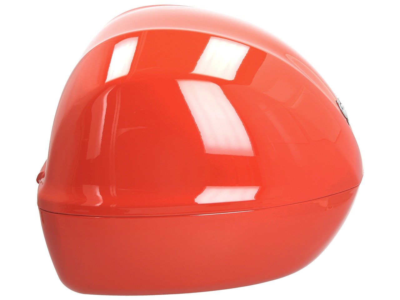 Vespa-topkoffer 32 l, glanzend oranje A11, zonder rugleuning