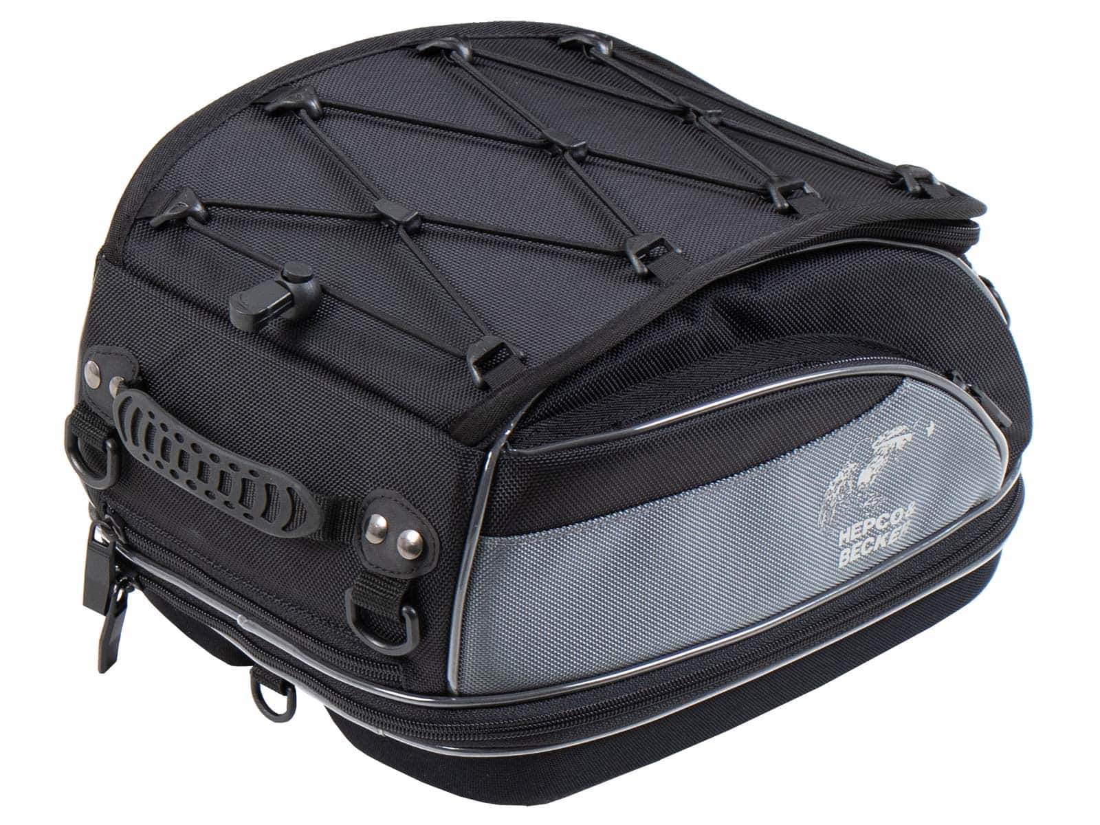 Achtertas Street zwart incl. Seatpad Basic Hepco & Becker