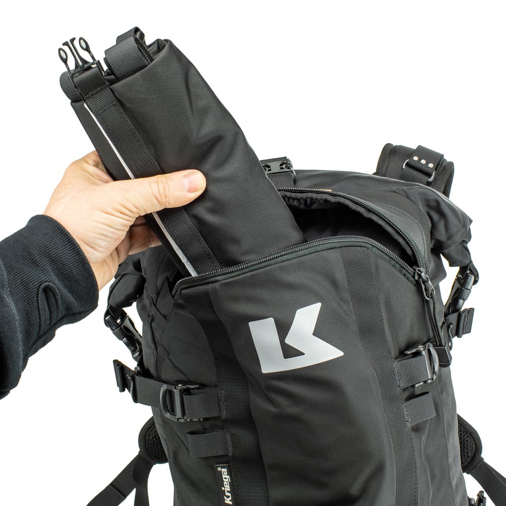 Kriega Rollpack 20 liter - lime / geel