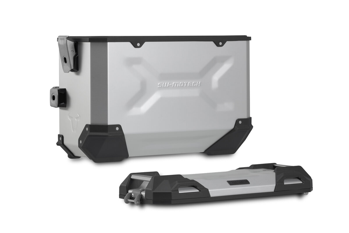 SW-Motech TRAX ADV aluminium koffersysteem 2x45L zilver voor Honda XL 750 Transalp (23-) SW Motech