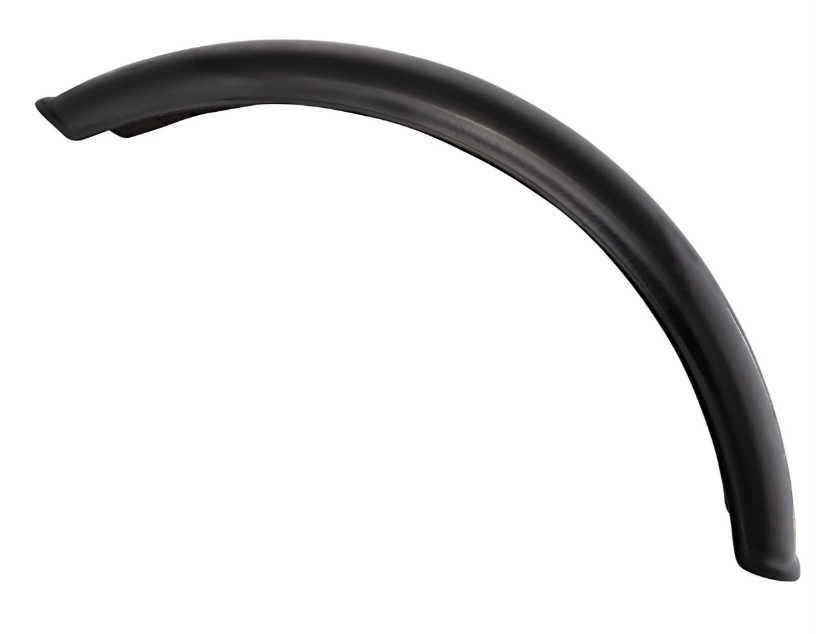 Spatbord Garelli EVO II zonder beugel, universeel voor Vespa PX 80-200ccm, GFK, zwart