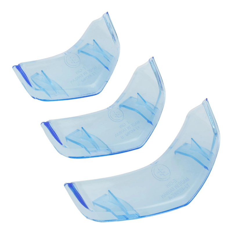 Cascade inzetstuk voor Vespa GTS/GTS Super/GTV HPE 125-300cc ('19-22), blauw transparant