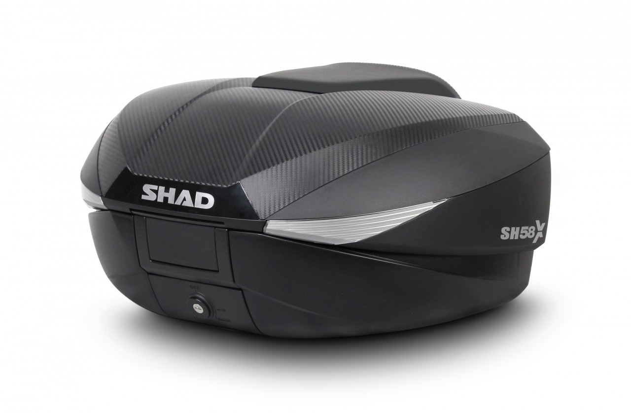 Shad Top Case SH58X, carbonlook / zwart, 58 l