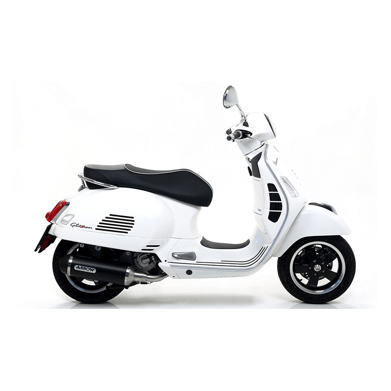 ARROW Uitlaat DARK URBAN voor Vespa GTS300 (17-)