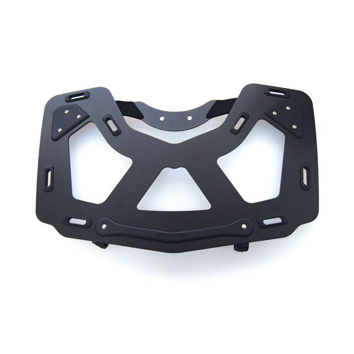 Bagagerek voor topkoffer BMW K 1600 GT /R 1250 RT /R 1200 RT, aluminium, zwart