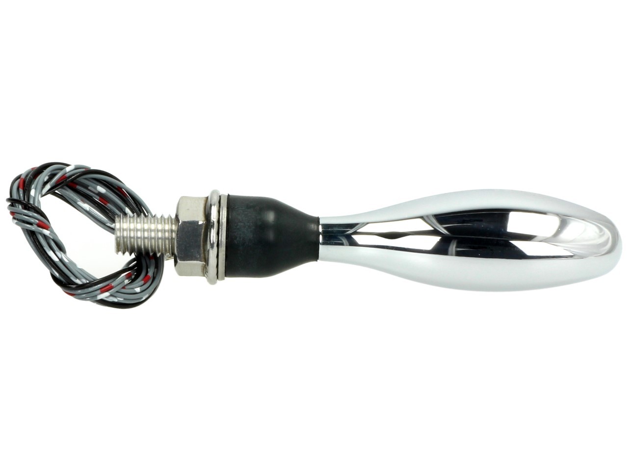 Kellermann knipperlicht, achterlicht en remlicht, Micro 1000 DF, staal, LED, HL/HR, 12 V, glanzend chroom