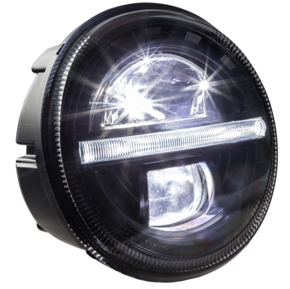 Koplamp "Black Edition" LED voor Vespa GTS/GTS Super/GT/GT L 125-300cc ('03-'18)