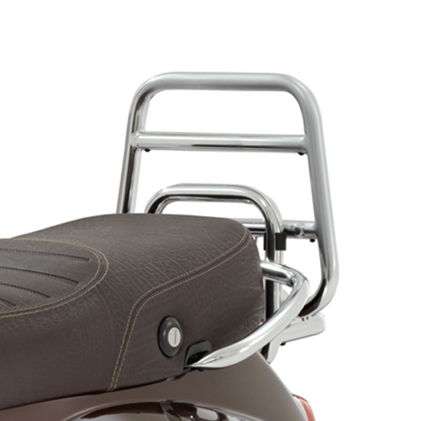 Originele vouwdrager chroom voor Topcase Vespa LX / LXV