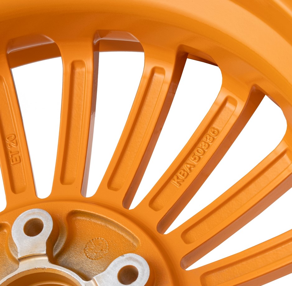 Velg voor/achter voor Vespa GTS/GTS Super/GTV/GT 60/GT/GT L 125-300cc, oranje