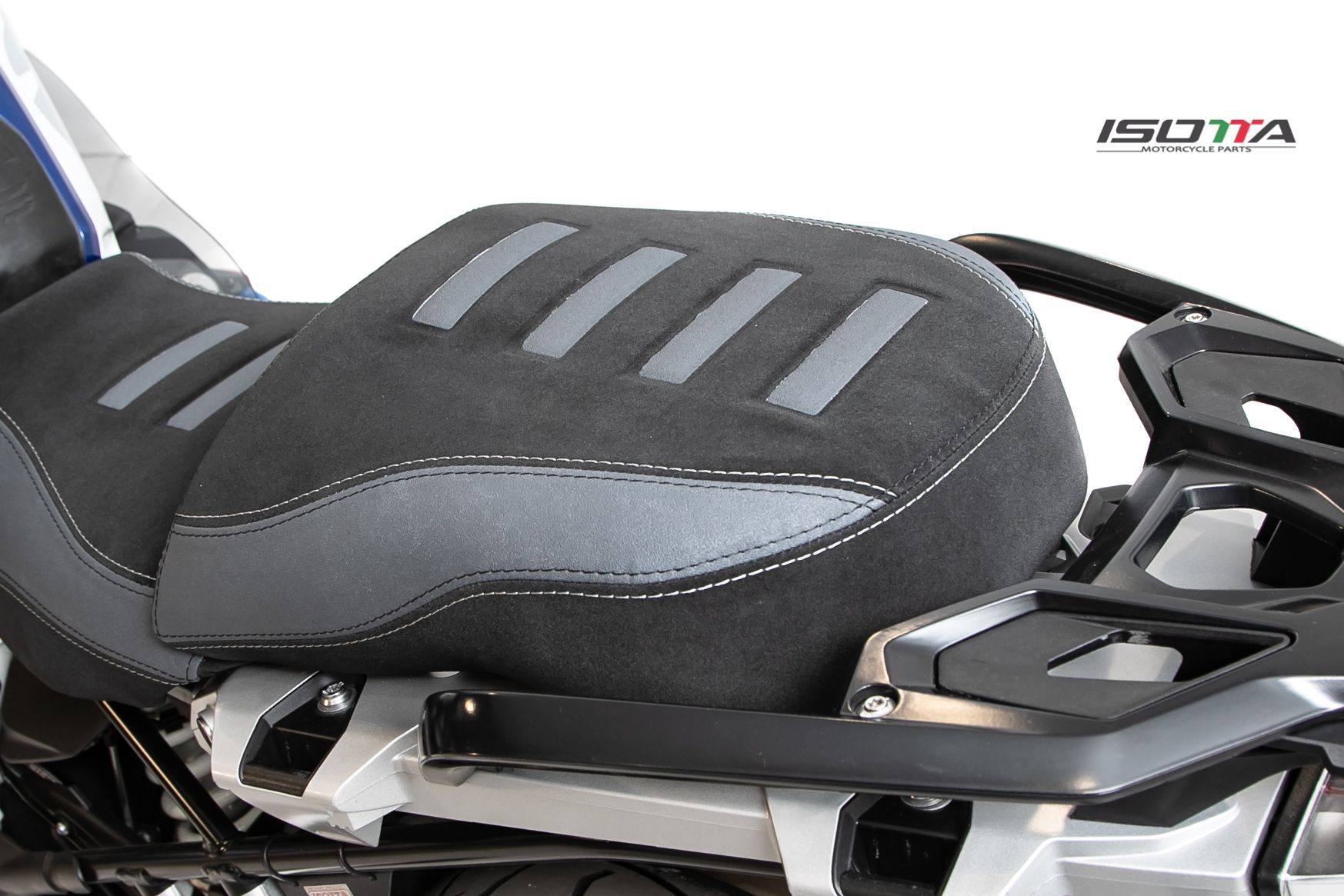 Bestuurderszadel met prostaatkanaal voor BMW R 1200 GS LC /Adventure LC, R 1200 Rallye, R 1250 GS