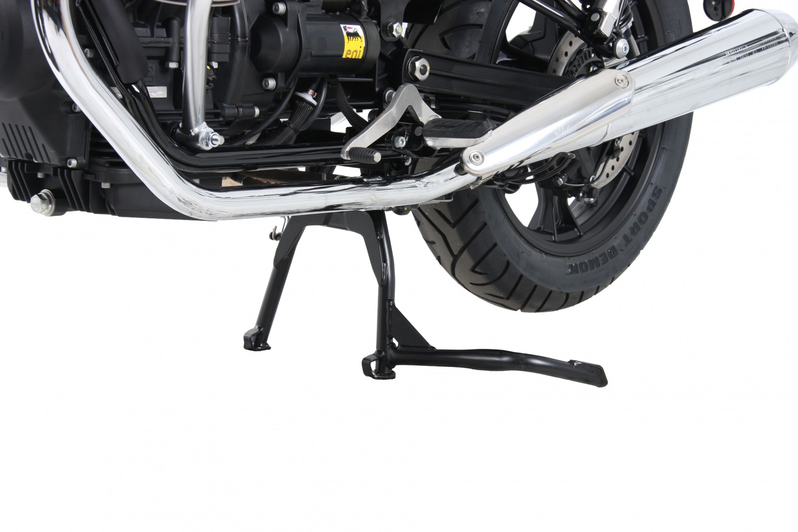 Hoofdstandaard zwart voor V 7 II Classic (Bj.15-) Hepco & Becker