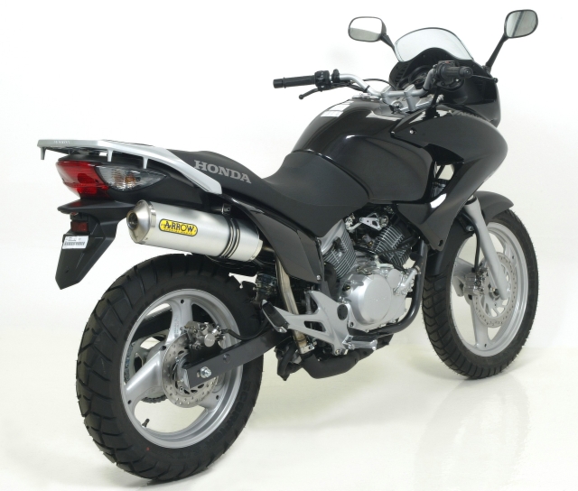 ARROW Auspuff THUNDER für Honda XL125V Varadero 2001-2012, Aluminium