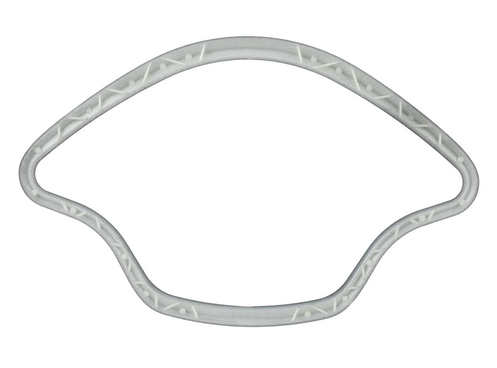 Decoratieve ring snelheidsmeter voor Vespa Primavera/Sprint/Elettrica 50-150ccm 2T/4T AC, glanzend zwart