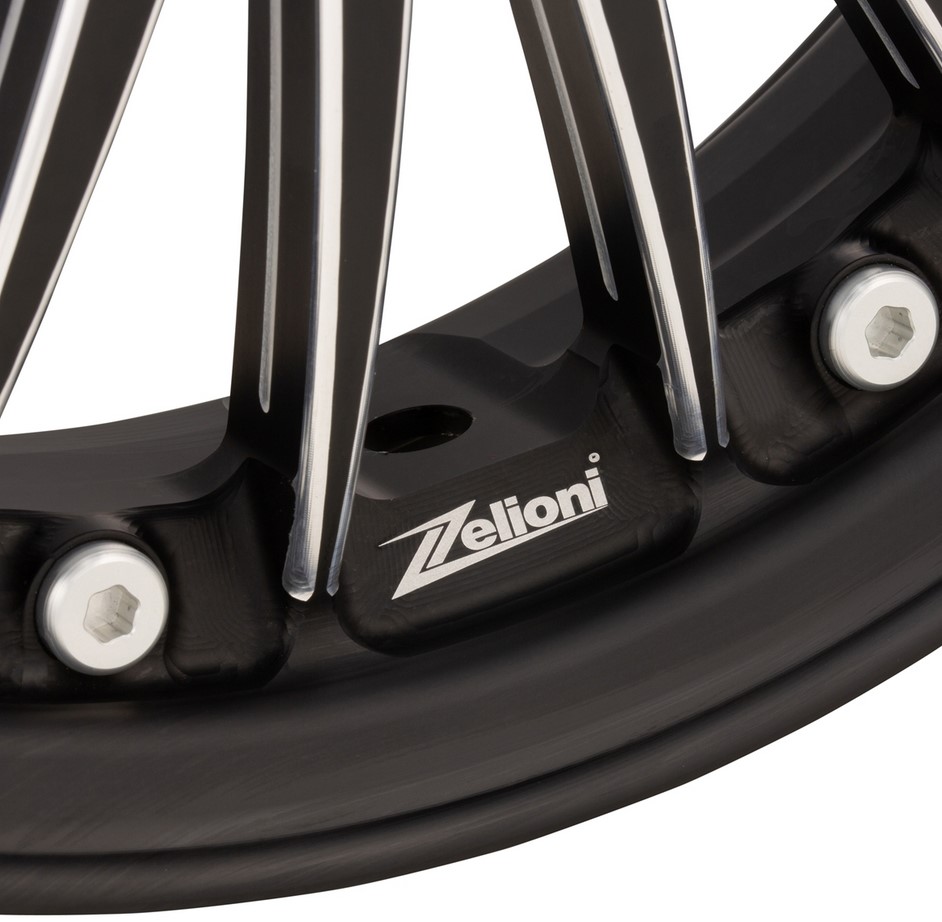 Velg Sport Classic voor/achter voor Vespa GTS/GTS Super/GTV/GT/946 125-300ccm, zwart mat
