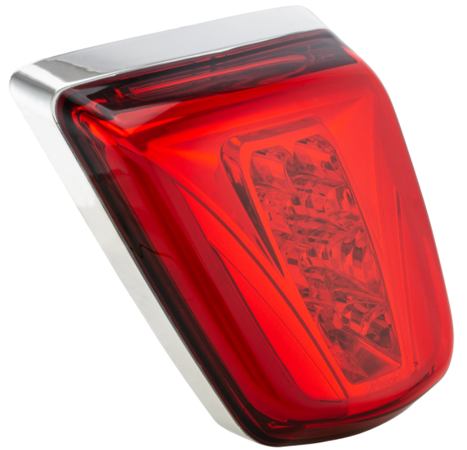 Achterlicht LED rood voor Vespa Primavera/Sprint 50-150ccm, velg - chroom