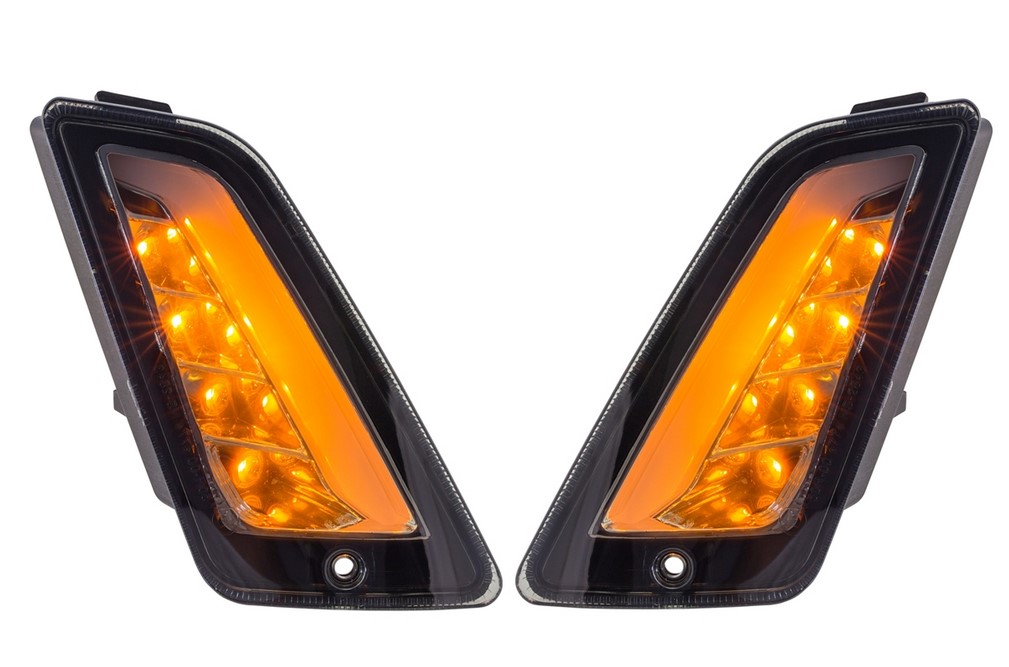 Richtingaanwijzerset voor & achter voor Vespa GTS/GTS Super/GTV/GT 60/GT/GT L ('03-'13), getint