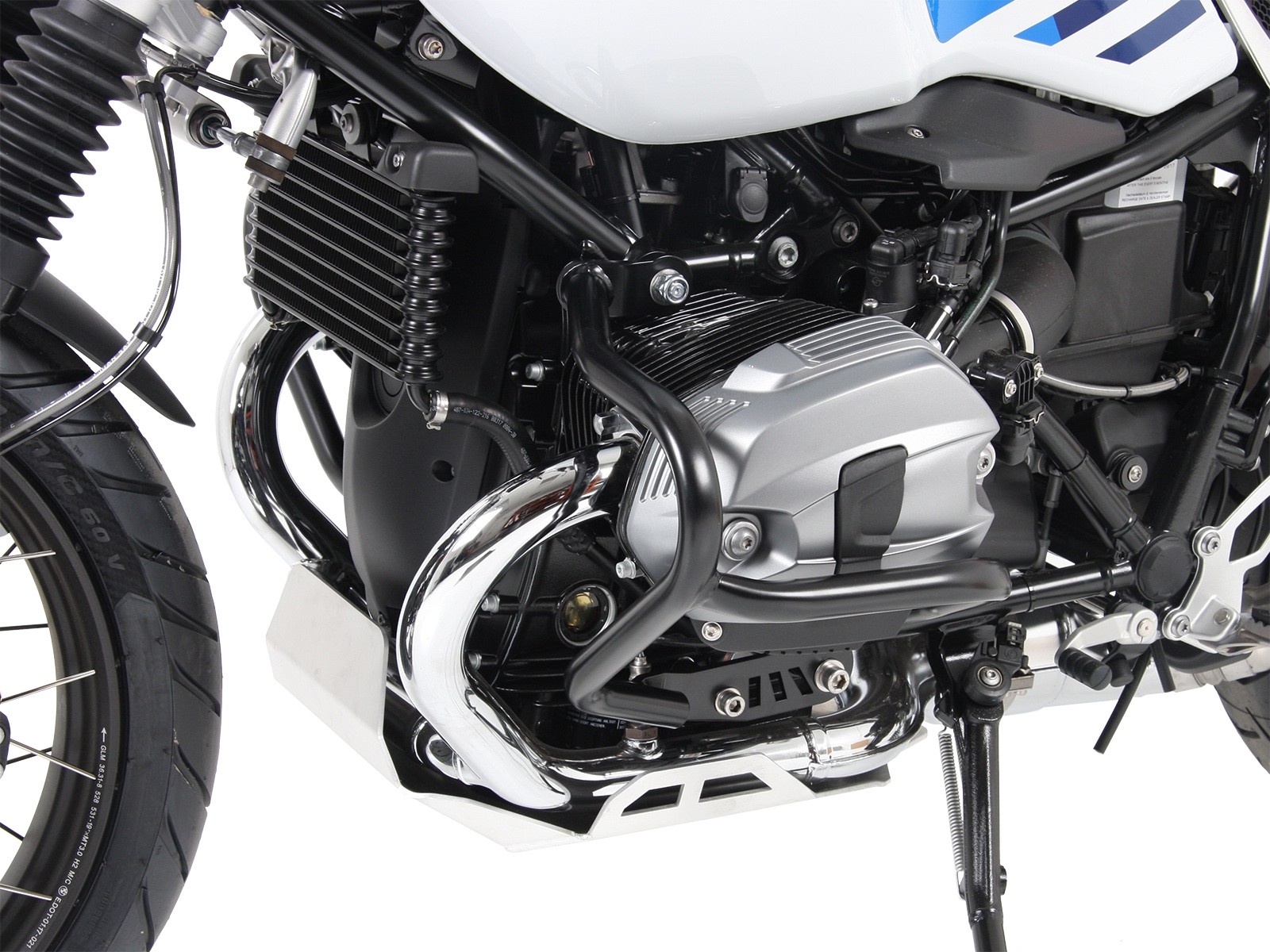 Motorbeschermer zwart voor BMW R nineT Urban G/S (17-23)Hepco & Becker