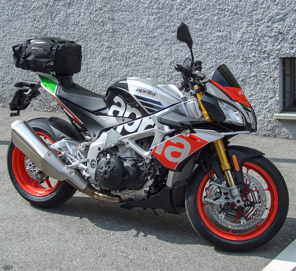 Kriega US Drypack Montageset voor Aprilia Tuono V4 Factory / RR & RSV4 RF / RR