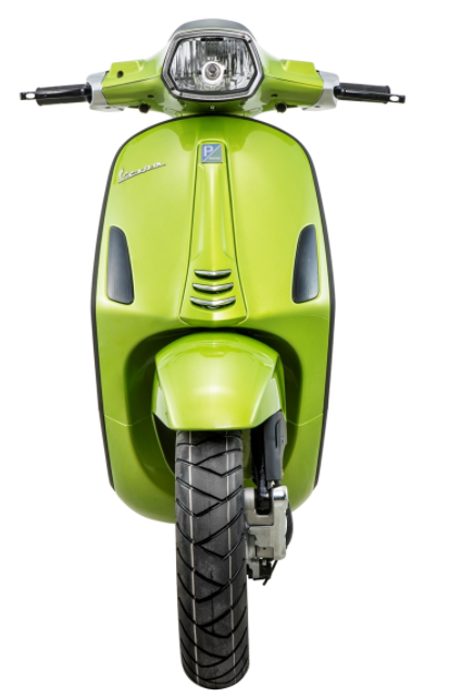 Lamp ring zwart glimmend LED licht voor Vespa Sprint 50ccm 2T/4T ('13-'18)