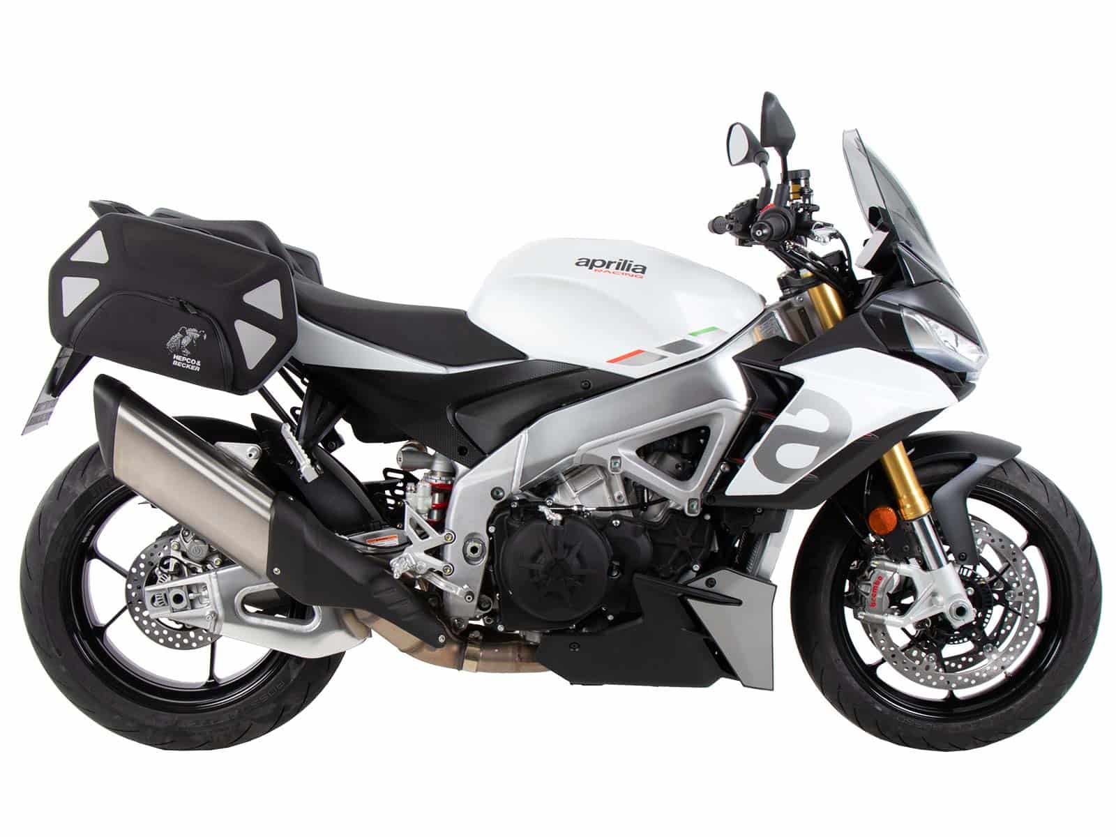 C-Bow zijdrager zwart voor Aprilia Tuono V4 (21-24) Hepco & Becker