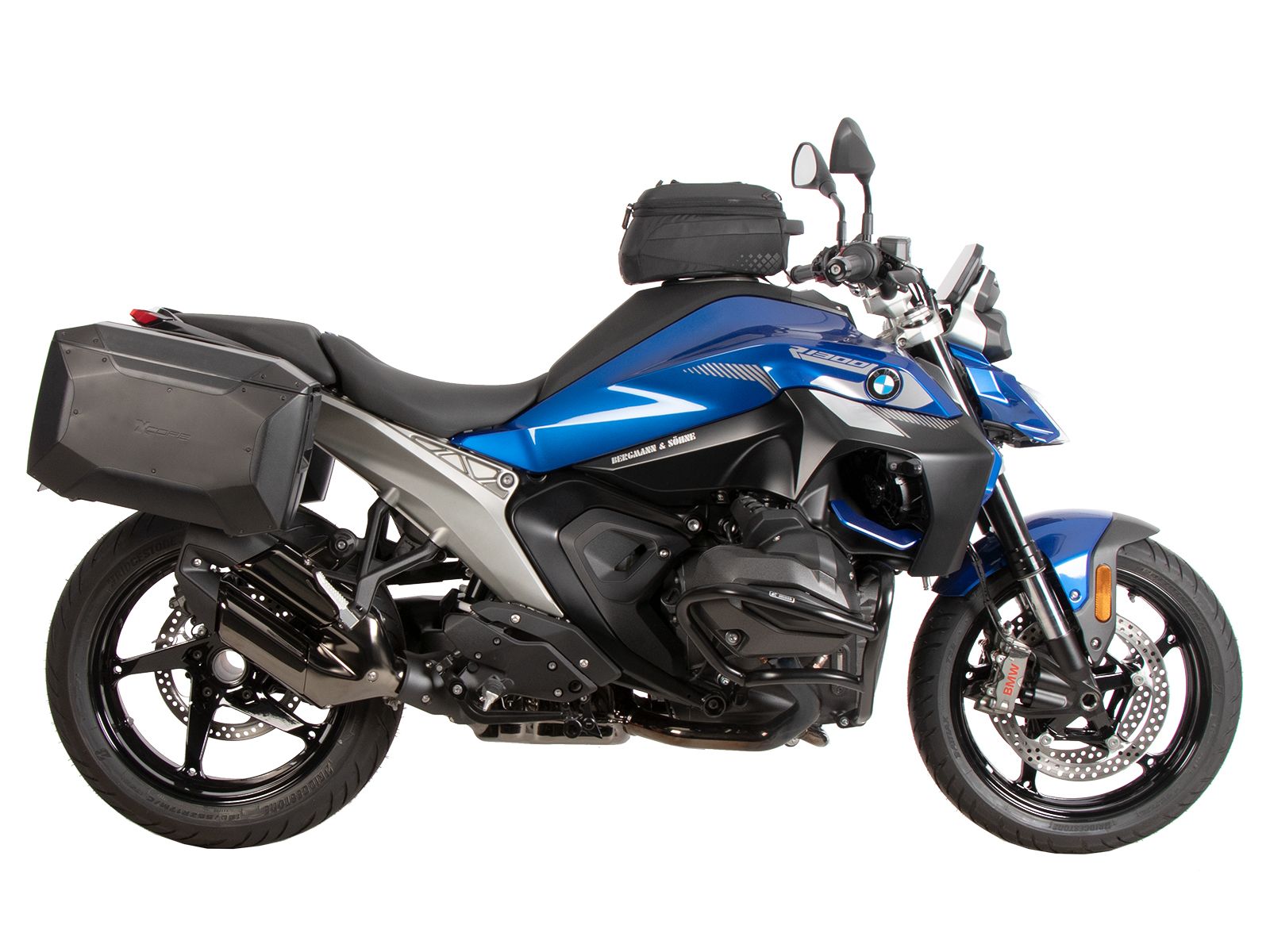 C-Bow zijdrager zwart voor BMW R 1300 R (25-) Hepco & Becker