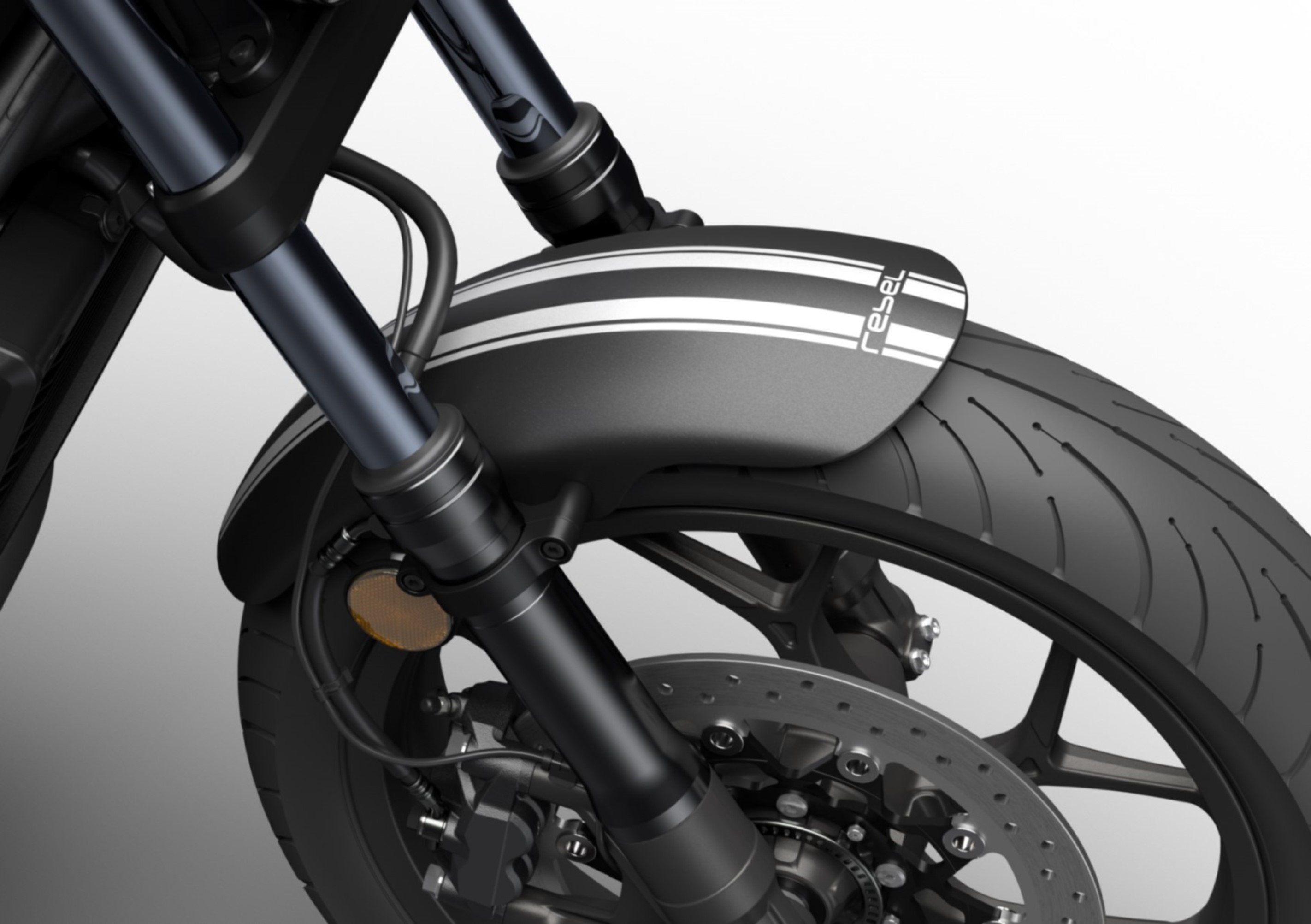 Voorspatbord kort voor Honda CMX 1100 Rebel (21-) Origineel