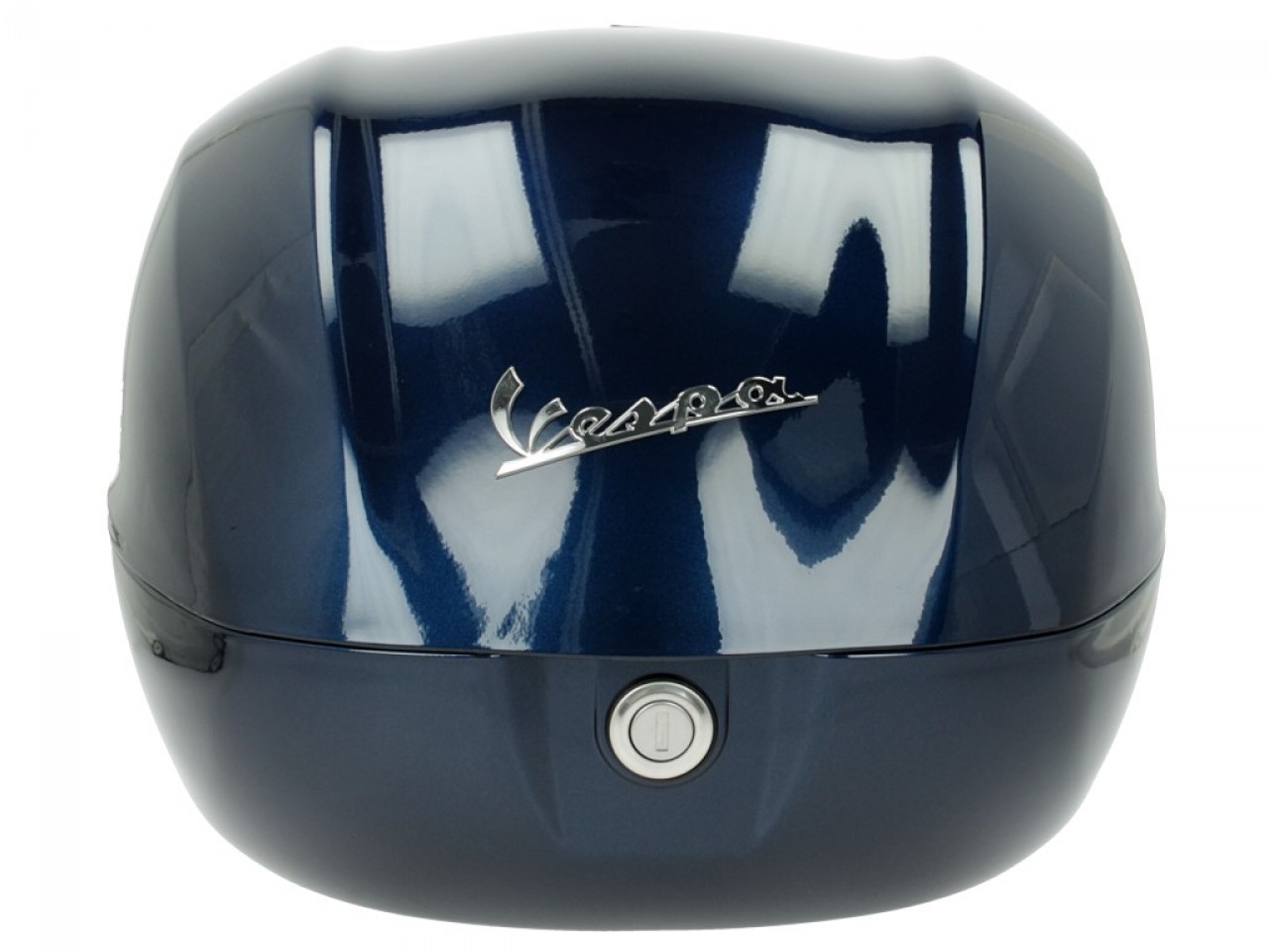 Vespa-topkoffer 32 l, glanzend blauw 222/A, zonder rugleuning