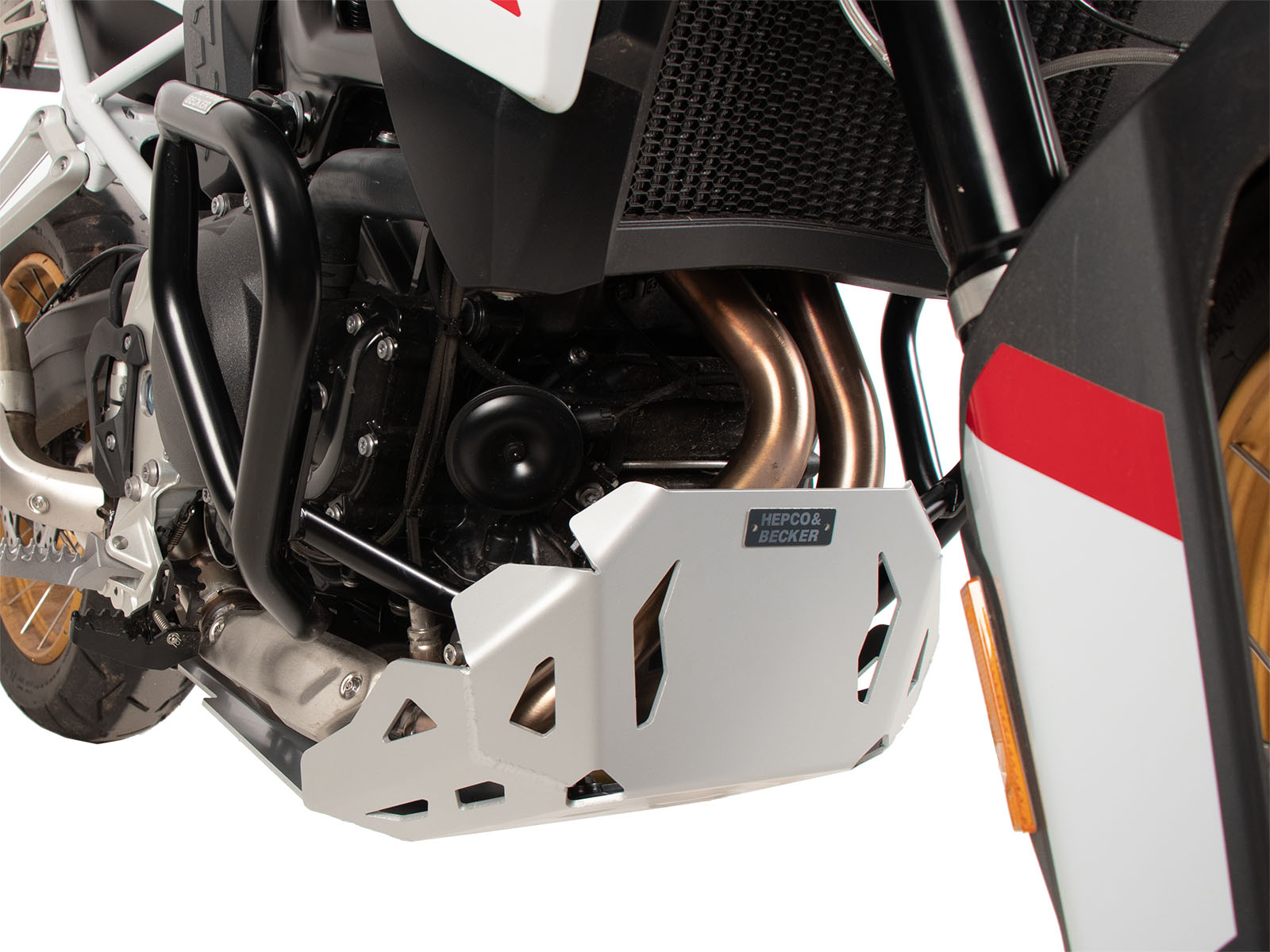 Aluminium motorbeschermplaat voor BMW F 800 GS (24-) Hepco & Becker
