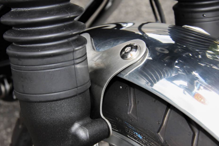 LSL aluminium spatbord Triumph Thruxton 1200 2016 - 2019