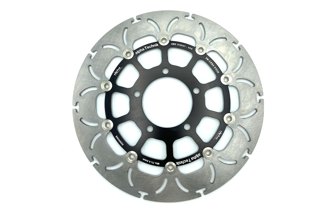 alpha Technik Bremsscheibe Omega-Design ABD33, vorne  für Kawasaki ER6f, ER6n, Versys 1000 / 650, Z1