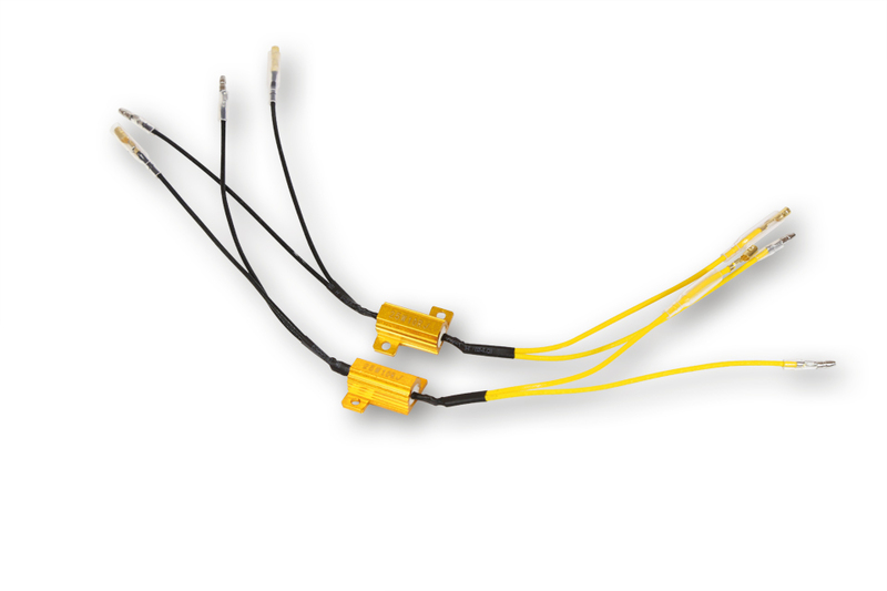 HIGHSIDER slimme vermogensweerstand 25 W - 10 Ohm, met kabel (paar)