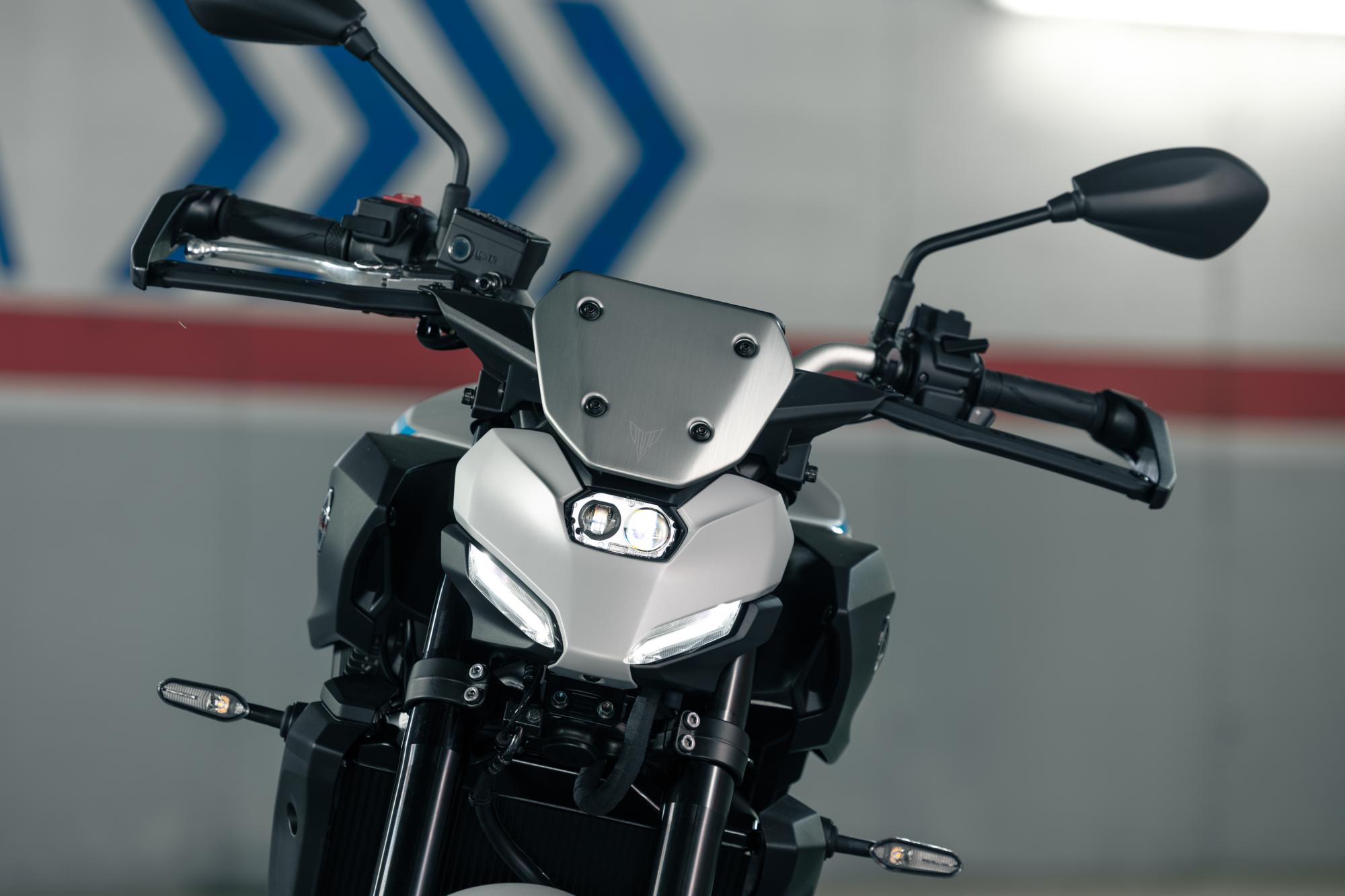 Aluminium windscherm voor Yamaha MT-09 (24-25) / MT-07 (2025) Origineel