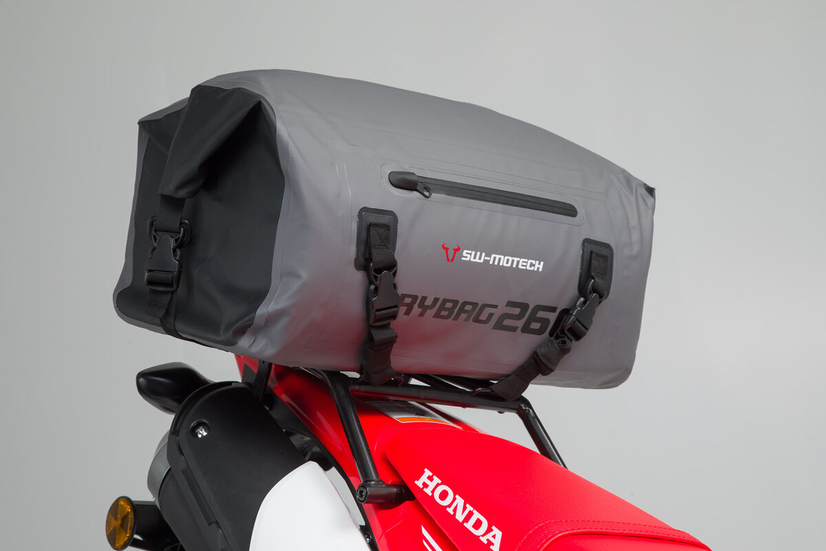 Drybag 260 achtertas voor Moto Guzzi V7 II, grijs / zwart - SW Motech