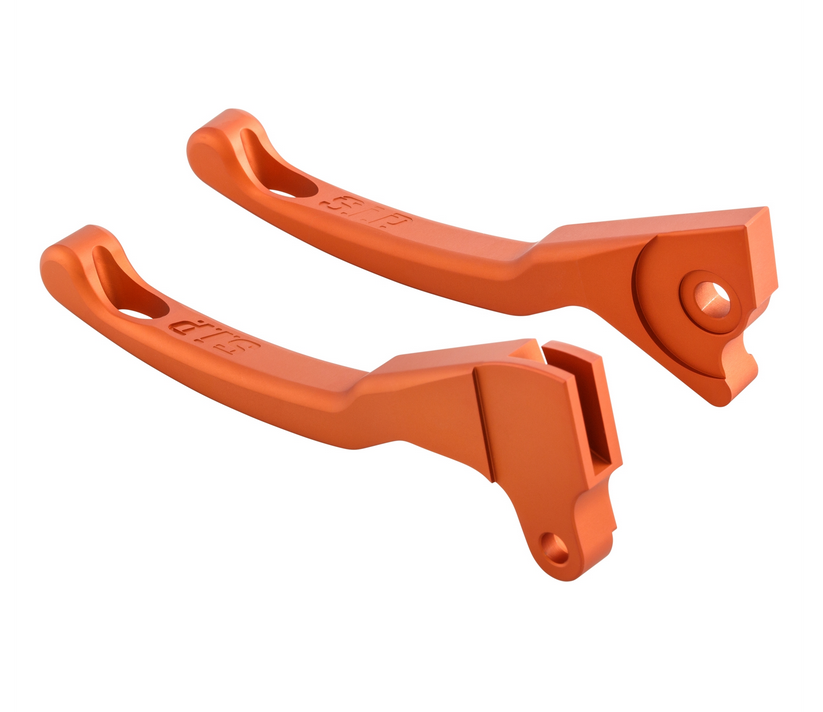 Sport hendelset rem Shorty voor Vespa LX /LXV /S /Primavera /Sprint 50-150ccm, mat oranje