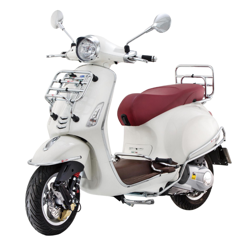 Voorbumper spatbord voor Vespa LX/LXV/S/Primavera/Sprint/Elettrica 50-150ccm, chroom