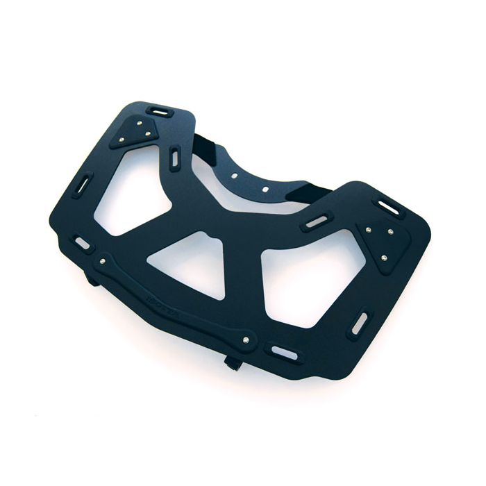 Bagagerek voor topkoffer BMW K 1600 GT /R 1250 RT /R 1200 RT, aluminium, zwart