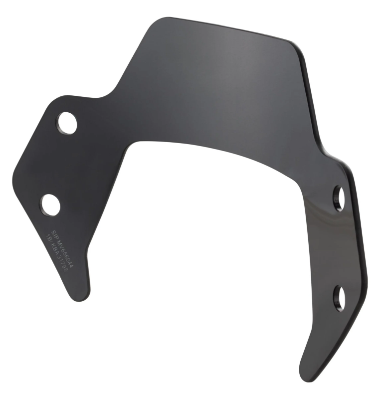 Flyscreen zonder houder zwart getint voor Vespa Sprint 50-150cc 2T/4T