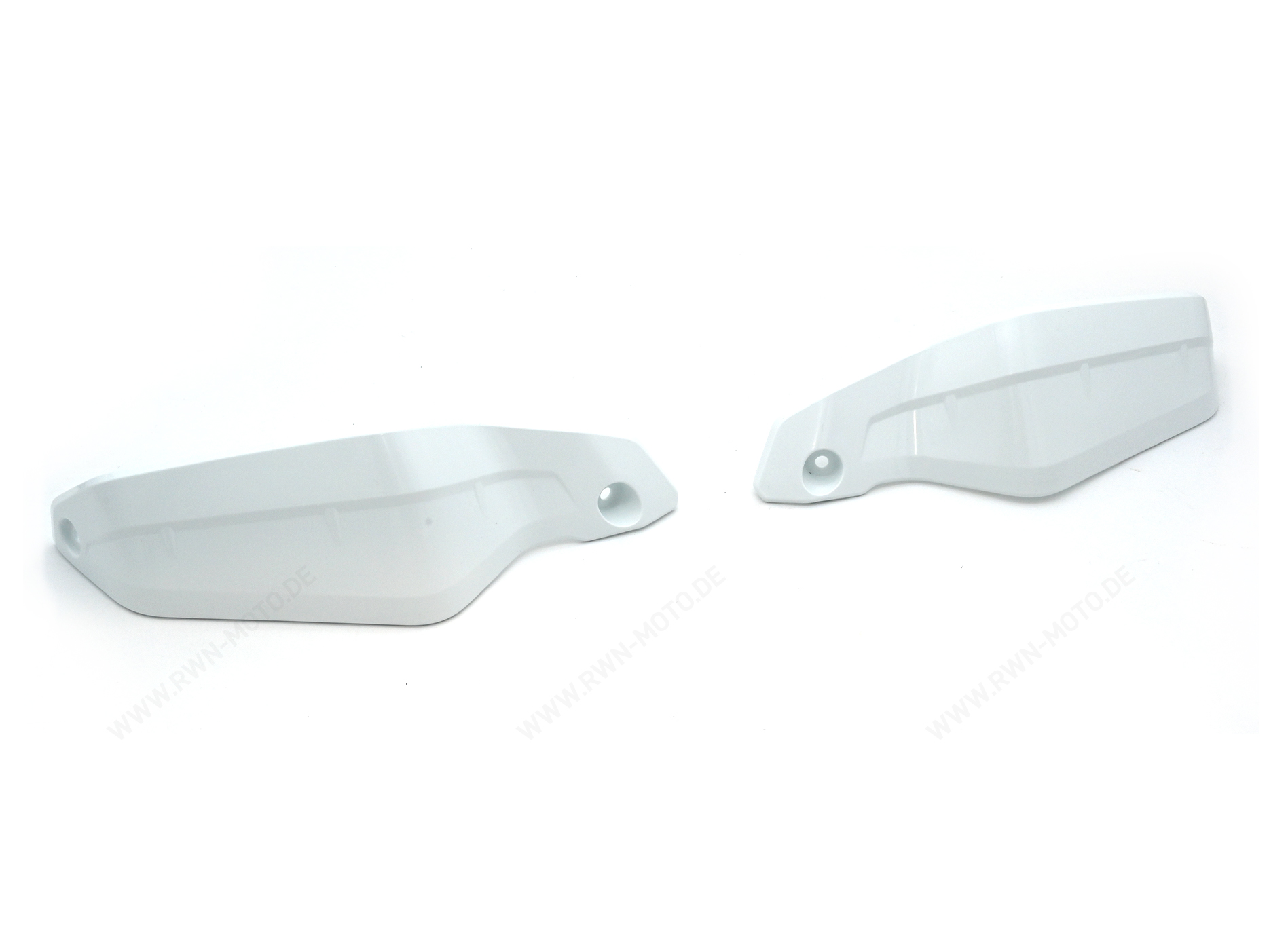 Handbeschermers, wit, voor de XL 750 Transalp (23-)/E-Clutch (26-) en de CRF1100L Africa Twin (20-)