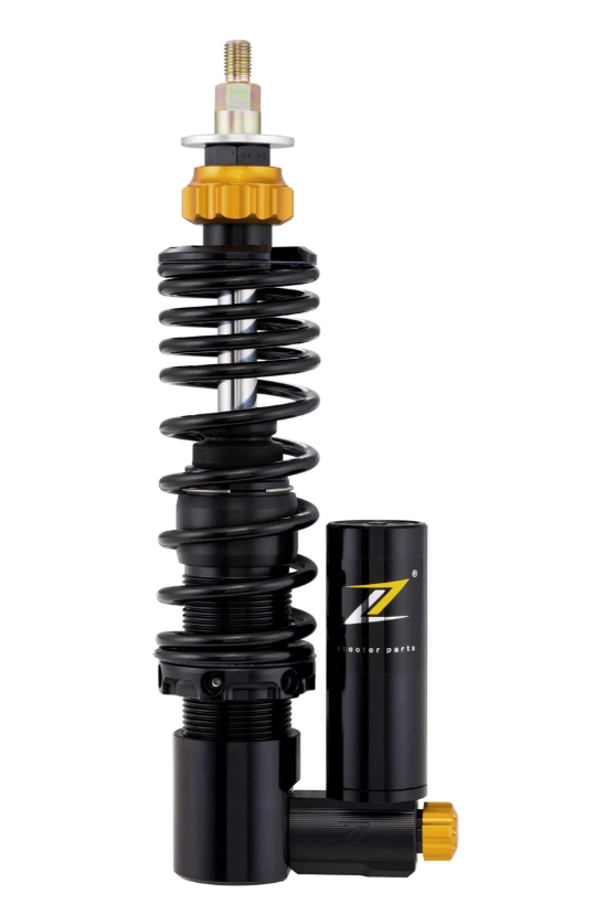 Voorschokdemper ZELIONI "Black Edition" voor Vespa ET2/ET4/LX/LXV/S 50-150ccm, zwart