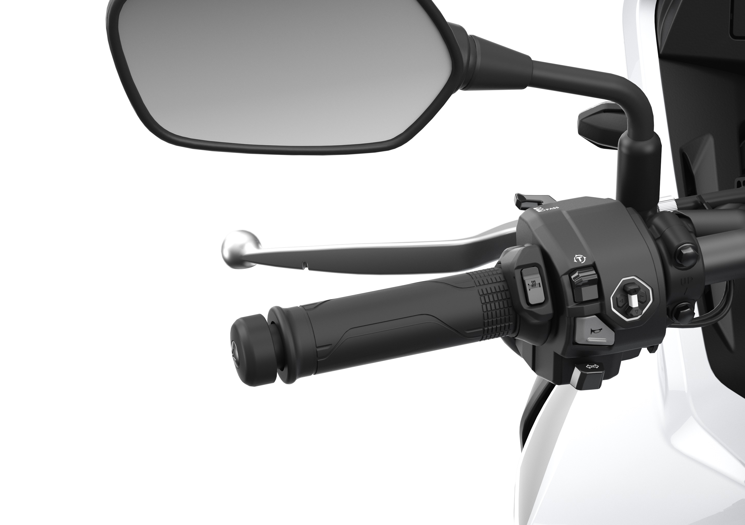 Handvatverwarming (incl. montageset) voor Honda NX 500 (24-) Origineel
