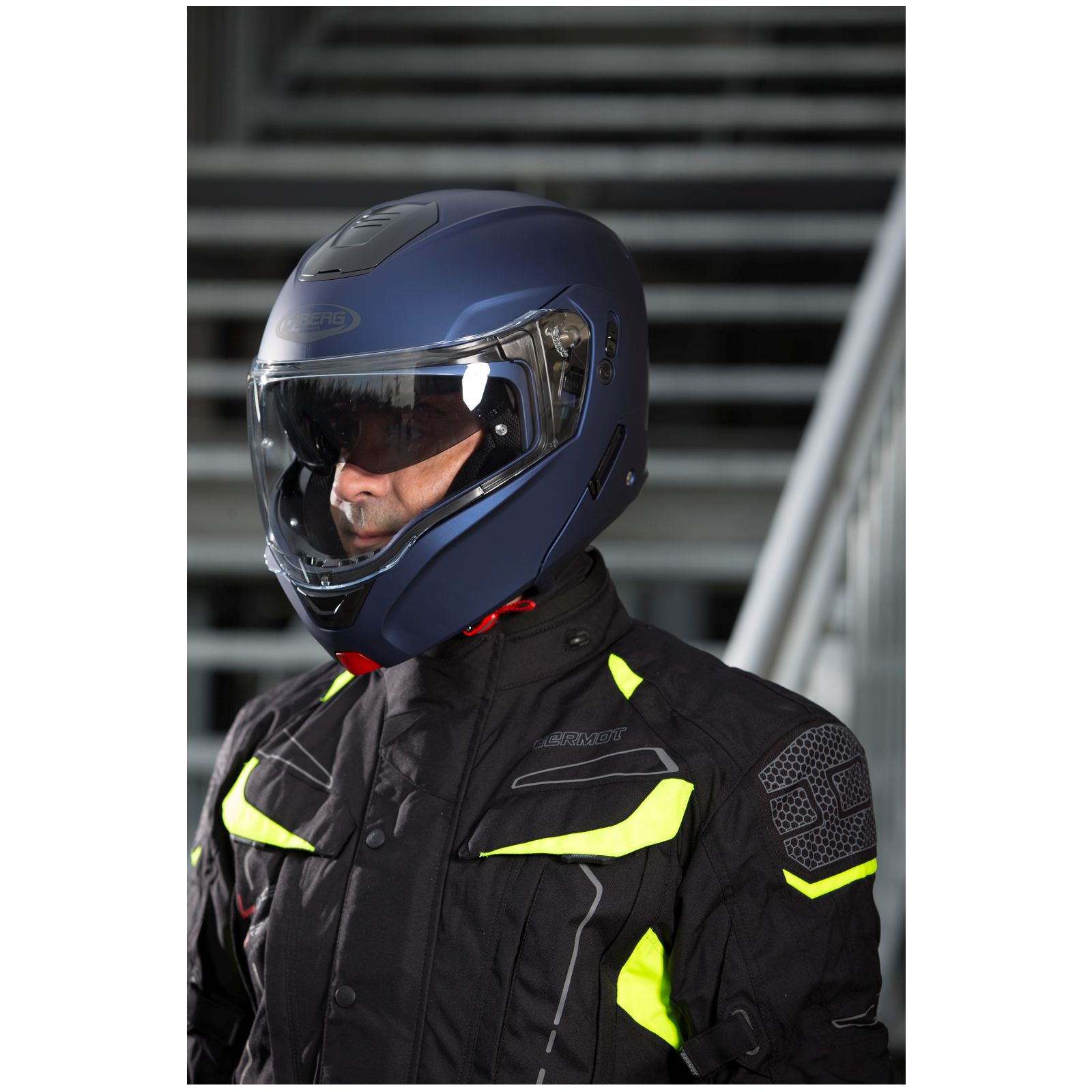 Caberg Helm Horus, mat blauw Yama