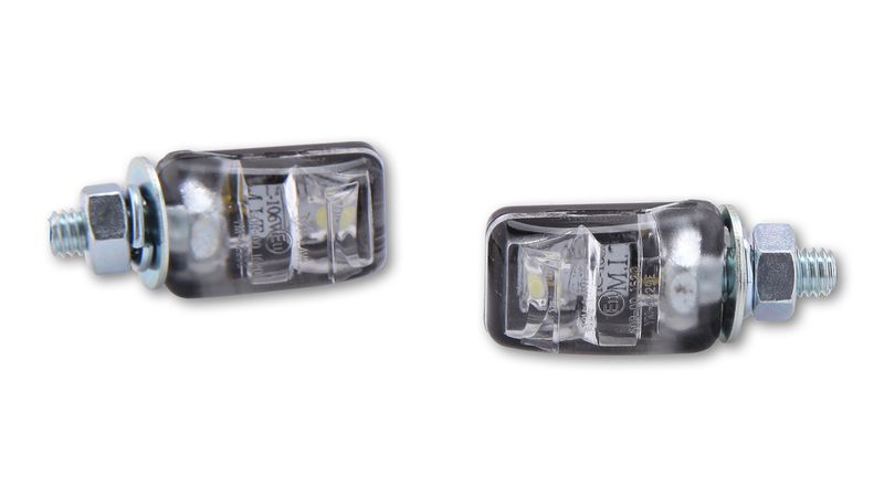 HIGHSIDER smart Picco LED kentekenplaatverlichting zwart (paar)