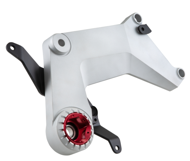 Zwenkarm, achter voor Vespa GTS/GTS Super/GTV 125-300cc met ABS, zilver