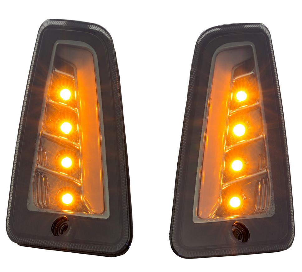 Richtingaanwijzerset links/rechts voor Vespa GTS/GTS Super/GTV/GT 60/GT/GT L ('03-'13), getint