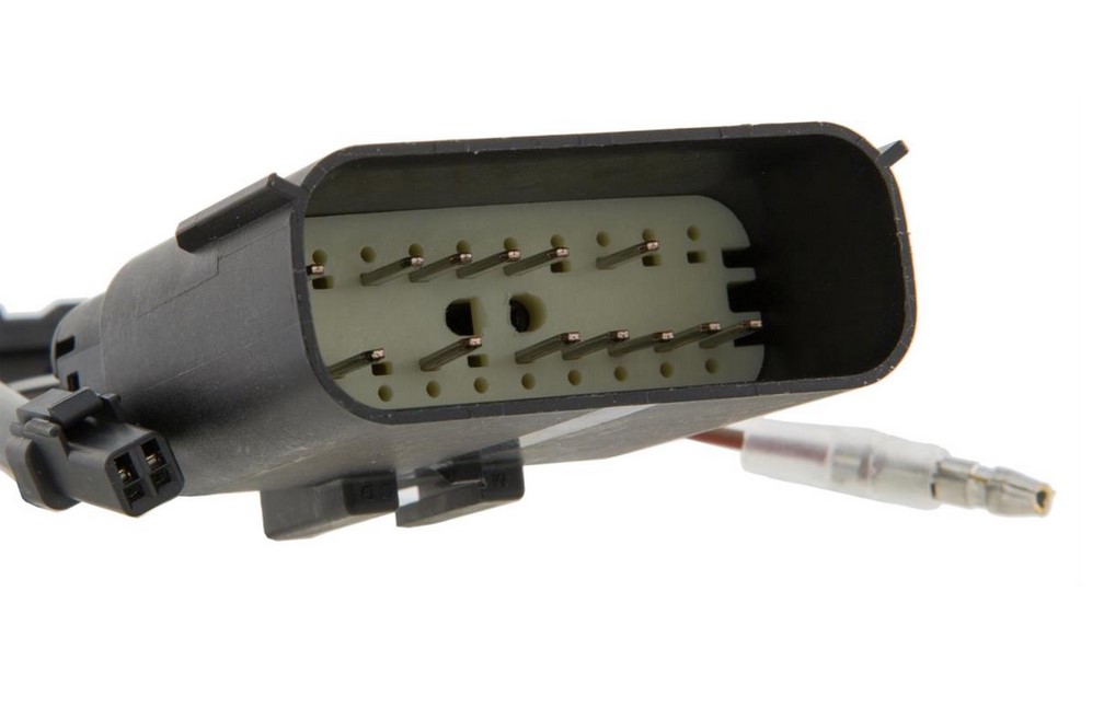 Toerenteller/snelheidsmeter voor Vespa GTS/GTS Super 125-300cc ('14-'16), zwart