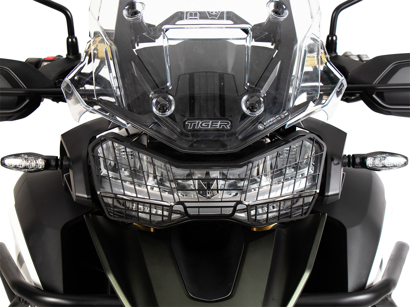 Lampbeschermrooster voor Triumph Tiger 1200 Rally Pro / GT Pro / GT (22-) Hepco & Becker