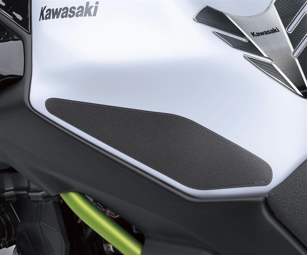 Kniebeschermers zwart Ninja650 2017/ Z650 2017 Origineel Kawasaki